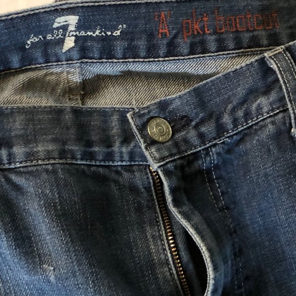 7 For All Mankind Men's Relaxed Straight-Leg